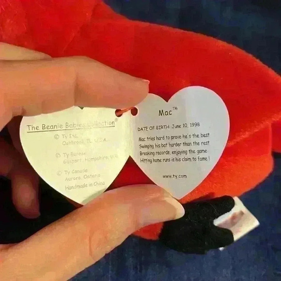 Mac Ty Beanie Baby Cardinal - Picture 2 of 5